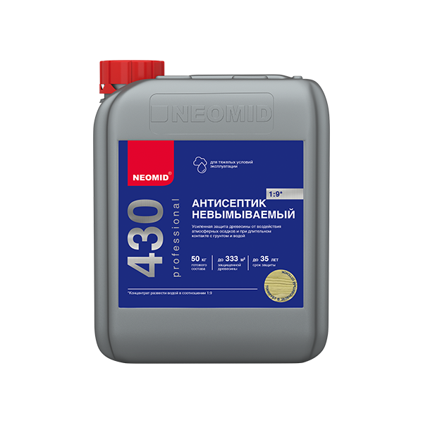 NEOMID 430 невымываемый консервант для древесины 30 кг