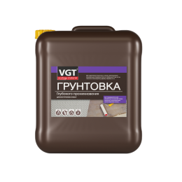 ВГТ Грунт глубокого проникновения для внутр.работ 30 кг, для наружных работ, укрепляющая, без резкого запаха