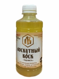 воск Лоскутный воск под кисть Лоскутный воск Бесцветный 0,25 л, защитно-декоративная, колеруемая по штукатурке