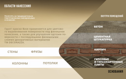 Грунт-краска BASE Decorazza 2,7 л, колеруемая для стен и потолков, Декораца Бейс