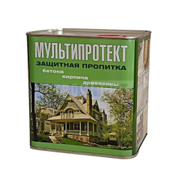 Защитная пропитка универсальная МультиПротект-П Мультипротект 20 кг, Бесцветный,