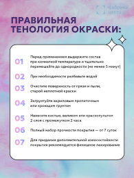 ФАБРИКА ЦВЕТА Супервайс Project-3 Superweiss Краска для стен и потолков, Белый, 3 кг