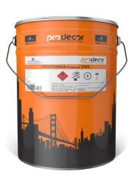 Грунтовка по металлу Prodecor 1101 алкидная, 50 кг, Красно-коричневая, Продекор 1101 по алюминию и оцинковке