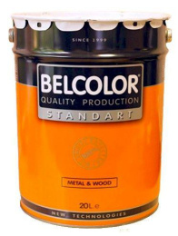 Эмаль НЦ-132 быстросохнущая BELCOLOR, 17 кг, Красный — Белколор