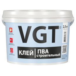 Клей ПВА строительный ВГТ (1 кг)